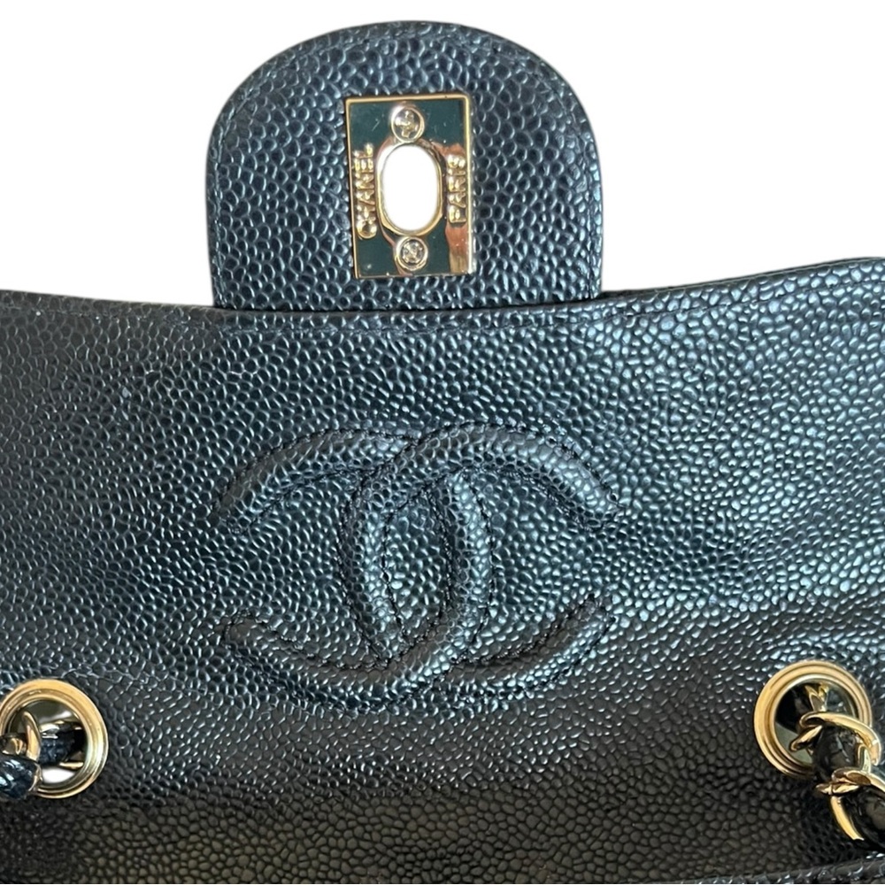CHANEL Black Quilted Crossbody Bag small - Picture 12 of 12